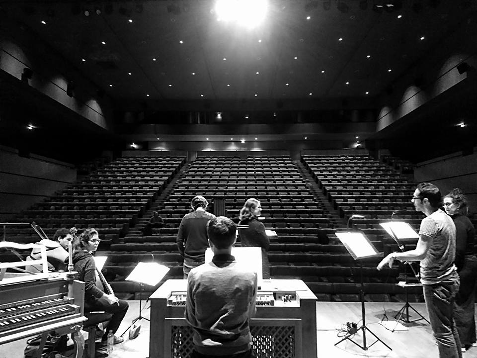 Répétition Couperin à l'Opéra de Montpellier