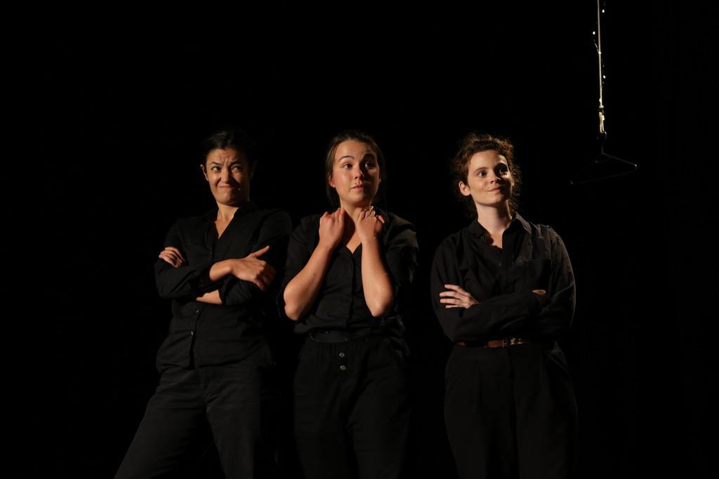 Nina Strack, Manon Preterre, Alexandra Hernandez / Crédits Photo : Chloé Guilhem / Journées du Matrimoine de Rouen, 2018