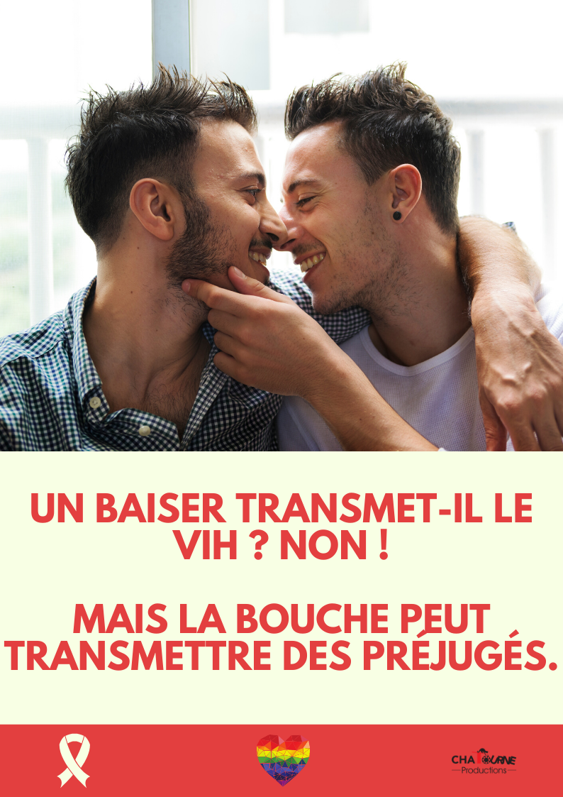 Un Baiser ne transmet pas le VIH/SIDA