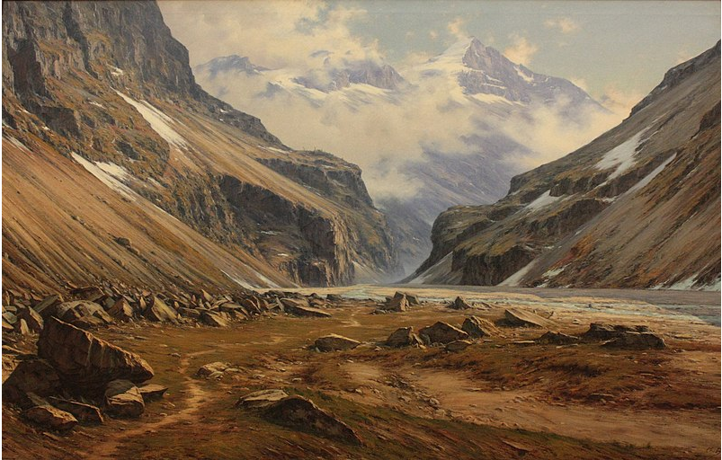 Charles Bertier - La Vallée du Vénéon (1894)