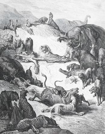 Les Animaux Malades de la Peste, une fable de La Fontaine, une source d'inspiration majeure du scénario