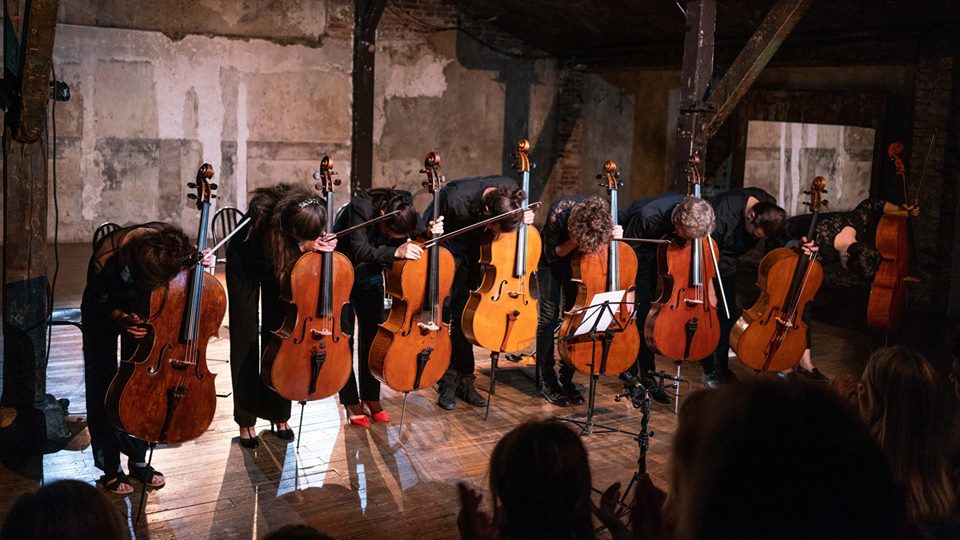 1e édition : Orchestrede violoncelles de François Salque / Crédit photo : Lusankar Productions