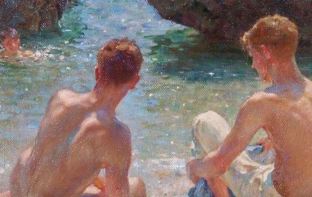 The Critics (Henry Scott Tuke, 1927).jpg