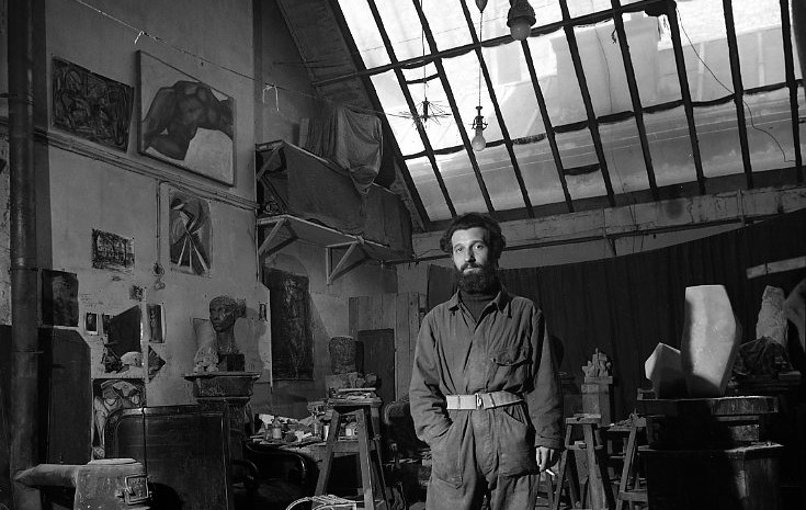 73101 shamai haber dans son atelier, 6 rue vercingétorix paris 8 mars 1956 bd-min.jpg